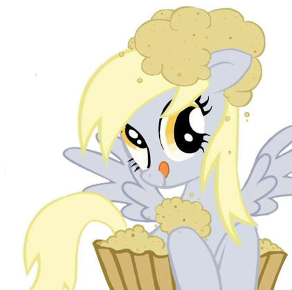 Consuming muffin